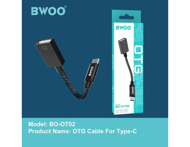 Cavo OTG 10cm Collegamento USB Femmina a USB-C Smartphone Tastiera Mouse SD...