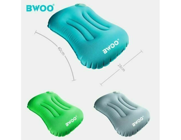 Cuscino da Viaggio Pieghevole Gonfiabile Leggero con Custodia Auto Treno...