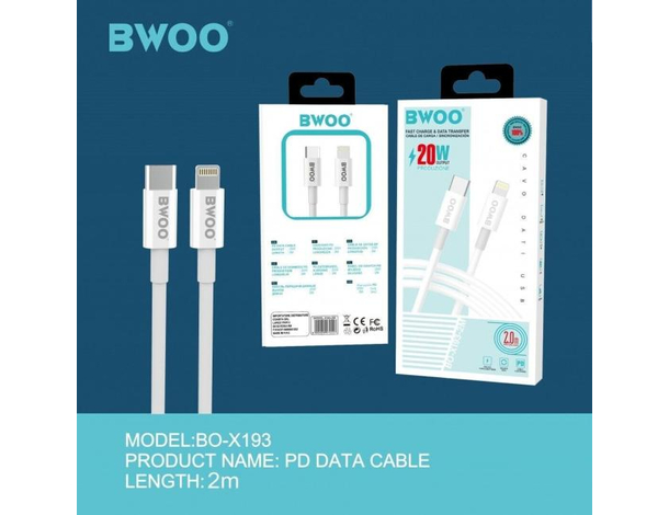 Cavo iPhone Carica Veloce Dati Attacco da Lightning 8 Pin a USB Type-C 20...