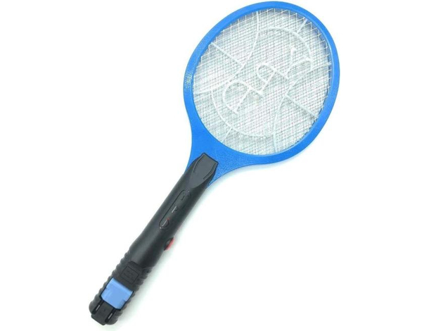 Racchetta Ricaricabile Elettrica Fulmina Zanzare Mosche Anti Insetti...