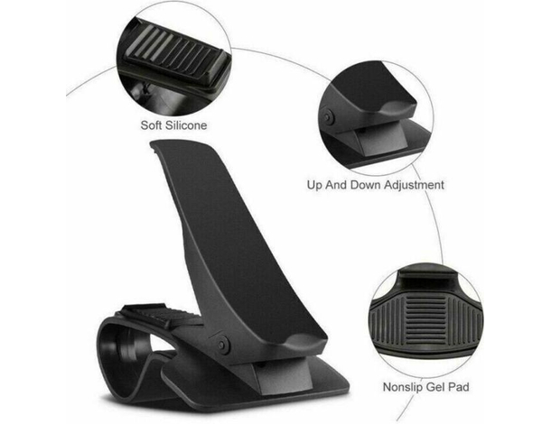 Supporto Porta Cellulare Auto Cruscotto Clip Universale GPS Guida in...
