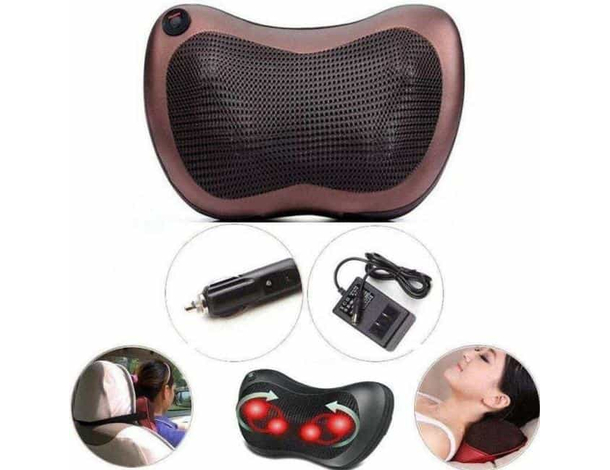 Cuscino Massaggiante Massaggiatore Casa e Auto Massaggio Shiatsu Schiena Collo