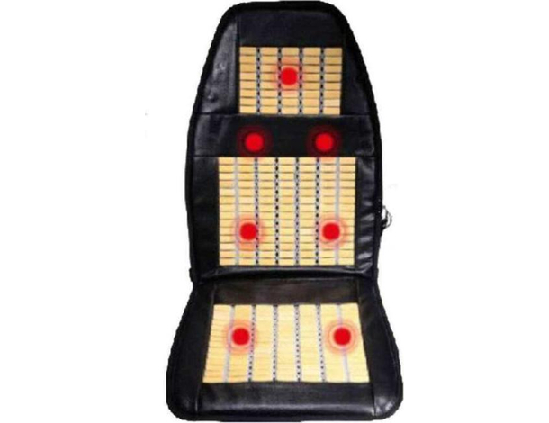 Cuscino Massaggiante per Sedia Poltrona Casa Ufficio Auto Antistress...