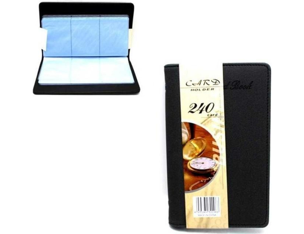 Porta Biglietti da Visita 240 Slot Lavoro Ufficio Contatti Bigliettini Elegante