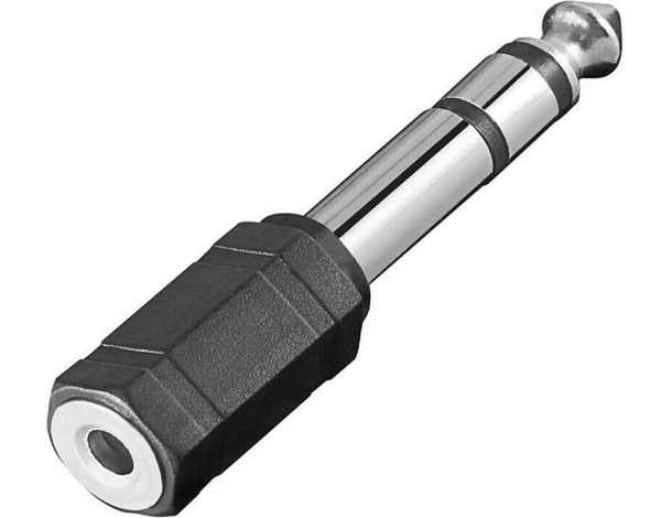 Adattatore Audio Jack 6,5 mm Maschio a Jack 3,5 mm Femmina Connettore Cuffie