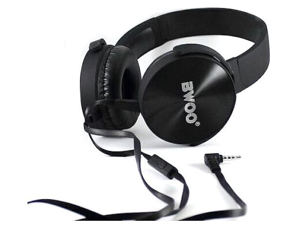 Cuffie Stereo Filo 5 Metri Jack 3.5mm Hi-Fi Sound Extra Bass Modello BX-010