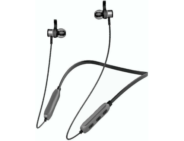 Cuffie Auricolari Bluetooth Design Collarino Slim TF Card Microfono Chiamate