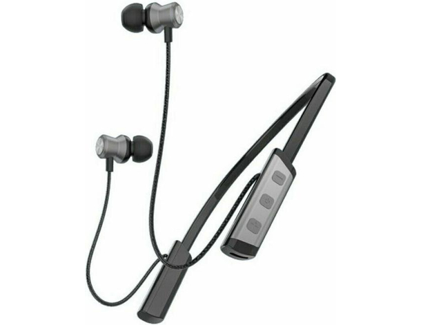 Cuffie Auricolari Sport Senza Fili Bluetooth Microfono Integrato Ingresso TF...