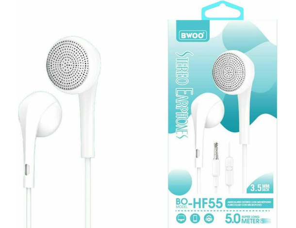 Cuffie Auricolari Cavo 5 Metri Jack 3.5mm Audio Controllo Volume Stereo...