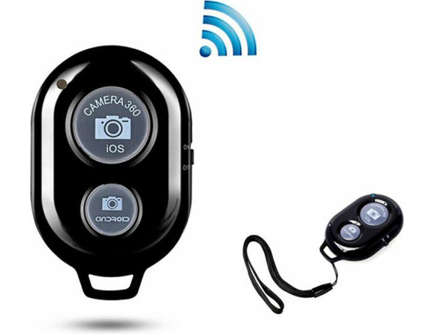 Telecomando Remoto Bluetooth per Smartphone Compatibile Android IOS Selfie Shot