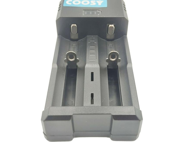 Caricabatterie 2 Pile Ricaricabili Batterie AA Ni-MH Ni-Cd AAA Stilo Led AC...