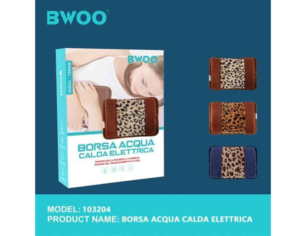 Borsa Elettrica Acqua Calda Tasca Scalda Mani Piedi Pancia Design Animalier...