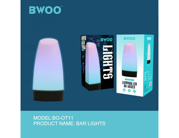 Lampada Led Luce Calda da Tavolo Abat Jour Ricaricabile Arredamento Comodino...