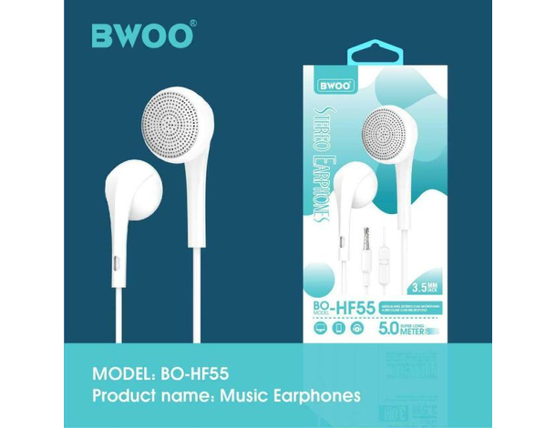 Cuffie Auricolari Cavo 5 Metri Jack 3.5mm Audio Controllo Volume Stereo...