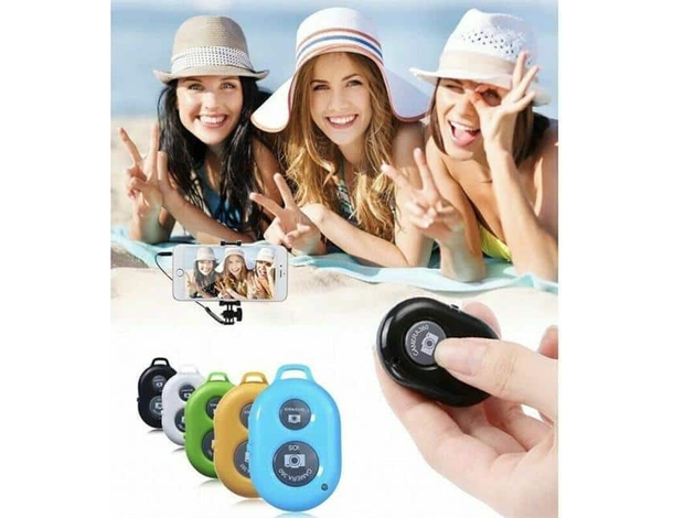 Telecomando Remoto Bluetooth per Smartphone Compatibile Android IOS Selfie...