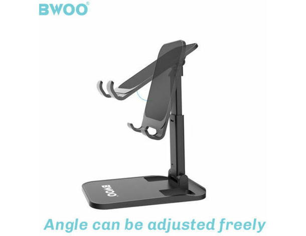 Supporto Cellulare Telescopico Metallo Tavolo Universale Smartphone Anti...