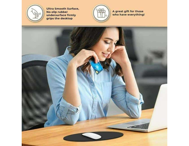 Tappetino Mouse Gaming Ufficio Work Mousepad Computer PC Waterproof Anti...