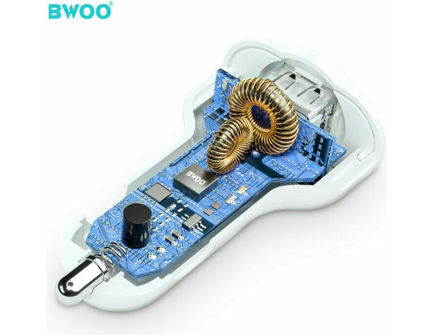 Caricabatterie Cellulare CC58 da Auto Presa Accendisigari USB Type-C 2.4A 30w...