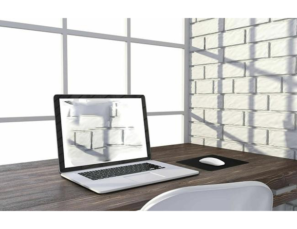 Tappetino per Mouse Mousepad Nero Gaming Scrivania Casa Ufficio Waterproof...