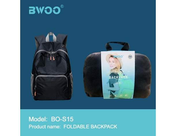 Zaino da Spalla Waterproof Sportivo Casual Pieghevole Richiudibile 15 Lt...