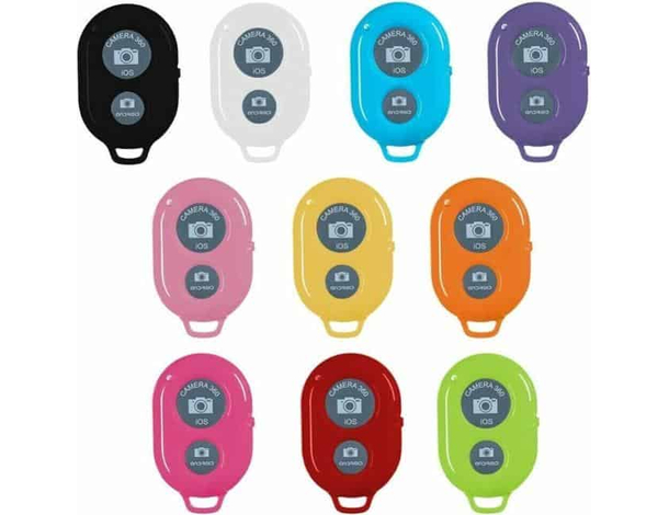 Telecomando Remoto Bluetooth per Smartphone Compatibile Android IOS Selfie...
