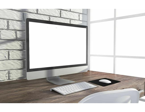 Tappetino per Mouse Mousepad Nero Gaming Scrivania Casa Ufficio Waterproof...