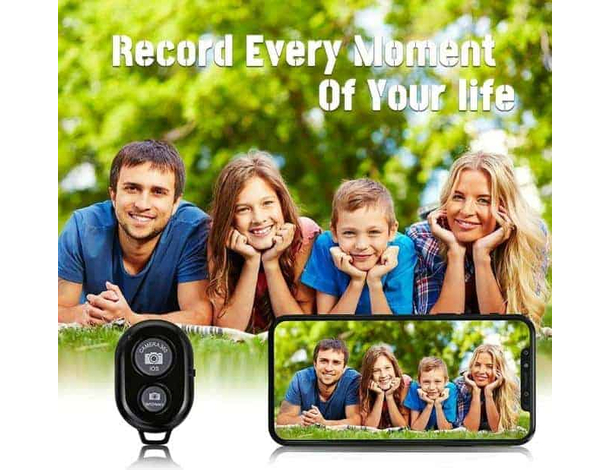 Telecomando Remoto Bluetooth per Smartphone Compatibile Android IOS Selfie...