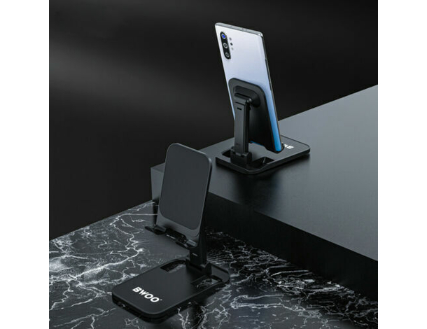 Supporto Cellulare Telescopico Metallo Tavolo Universale Smartphone Anti...