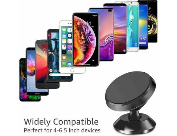 Supporto Smartphone da Auto Magnetico in Metallo Universale per Cellulare 7