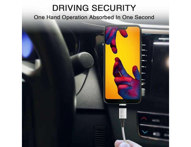 Cavo Magnetico 1m Lightning 8 Pin iPhone iOS Carica Trasferimento Dati Rapido...