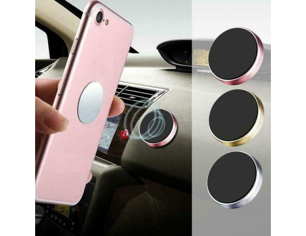 Supporto Cellulare Auto Magnetico Smartphone Universale Calamita Adesivo...