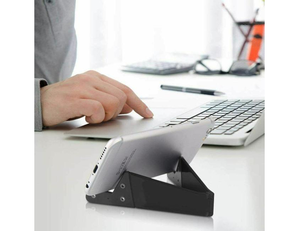 2x Supporto Universale Smartphone Modello a V Pieghevole Colorato ABS 2 Pezzi...