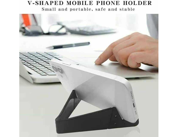 2x Supporto Universale Smartphone Modello a V Pieghevole Colorato ABS 2 Pezzi...