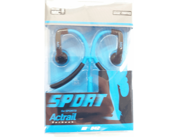 Cuffie Sport ad Archetto Actrail Cavo Jack 3,5 mm Cuffietta Controllo Musica