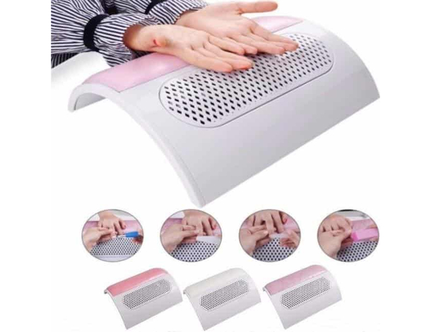 Aspiratore con 3 Ventole per Ricostruzione Unghie Manicure Smalto Gel Nail Art