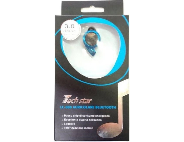 Auricolare Bluetooth LC-888 Archetto In-Ear Chiamata Risposta Interno Orecchio