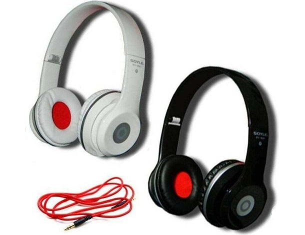 Cuffie Stereo Extra Bass Mp3 HD Voice Cavo AUX Headphones SY981 Musica
