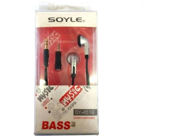 Cuffie In-Ear SY-4519 con Cavo Jack 3,5mm Cuffiette Semplici Smartphone Musica
