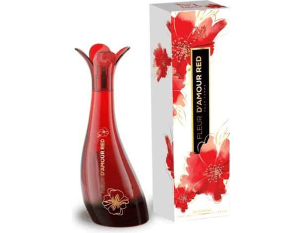 Profumo da Donna Fleur d'Amour Red 100 ml Eau de Parfum Pour Femme Spray Dolce