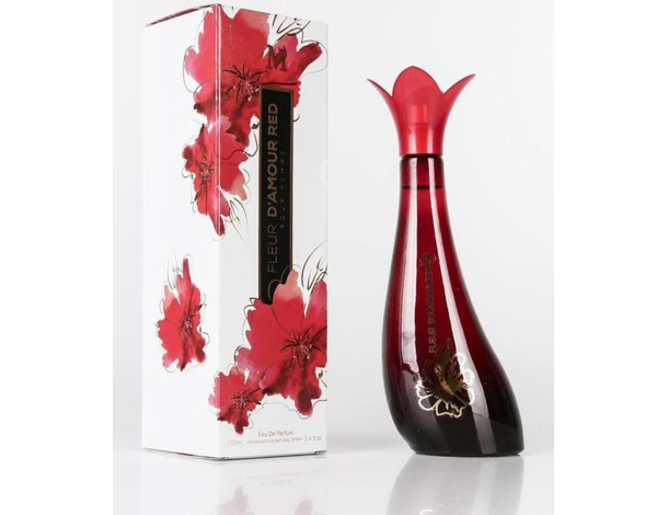 Profumo da Donna Fleur d'Amour Red 100 ml Eau de Parfum Pour Femme Spray...