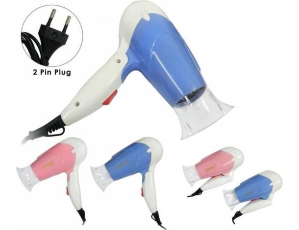 Mini Asciugacapelli da Viaggio Phon 1200w Vacanze Valigia Palestra Borsa 5