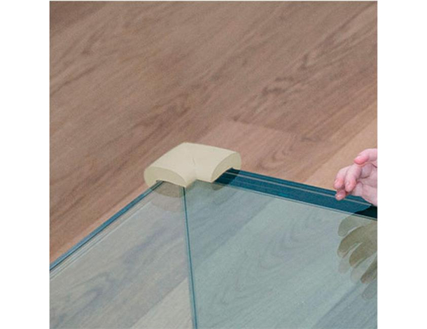 8x Paraspigoli Sicurezza Bambini 7x7cm Protezione Paracolpi Angolari Gomma...