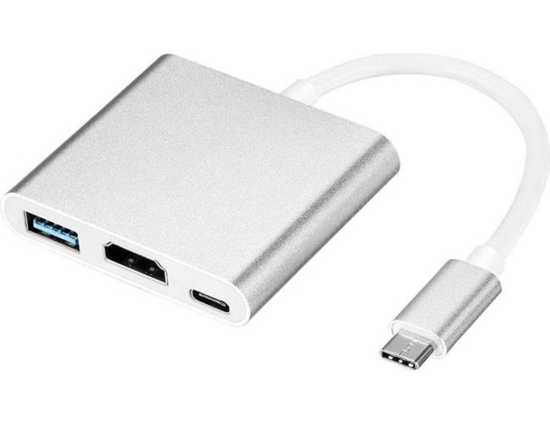Adattatore da Type-C a HDMI Multi Porta USB 3.1 Audio Video Risoluzione 4K