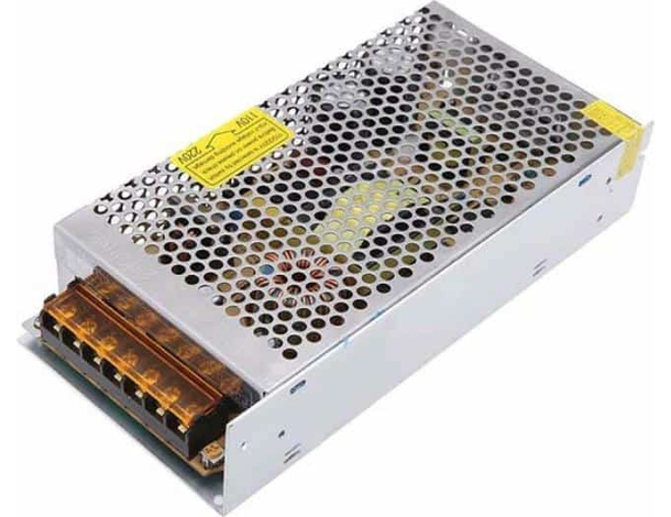 alimentatore stabilizzato 12v 15a regolato trasformatore 15 ampere striscia led