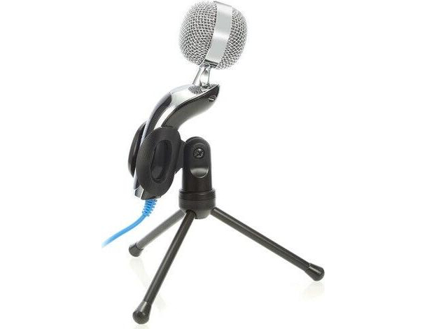 Microfono A Condensatore USB SF-922 Supporto Treppiedi 1.5 Metri 4.5V 180 gradi