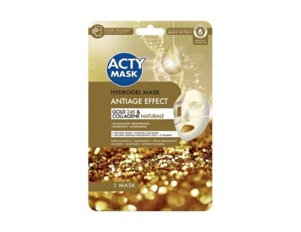 3x Maschera Viso Hydrogel Mask Naturale BIO Varie Combinazioni Pelle Nuova...