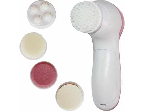 Spazzola Elettrica Massaggiante Per Pulizia Viso 5 in 1 Massaggiatore 2...