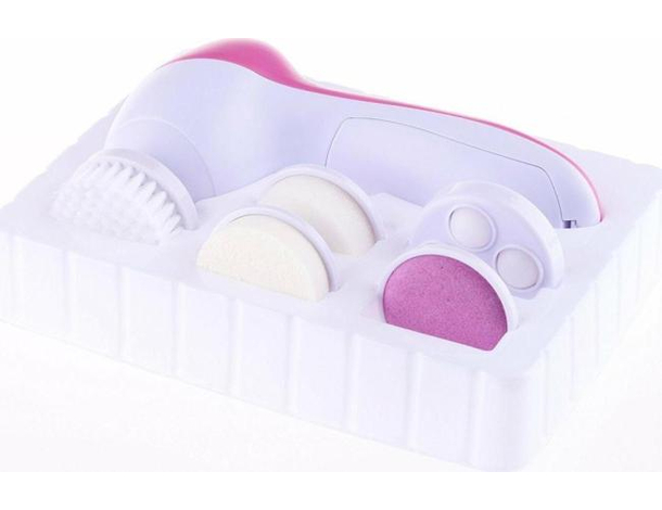 Spazzola Elettrica Massaggiante Per Pulizia Viso 5 in 1 Massaggiatore 2...