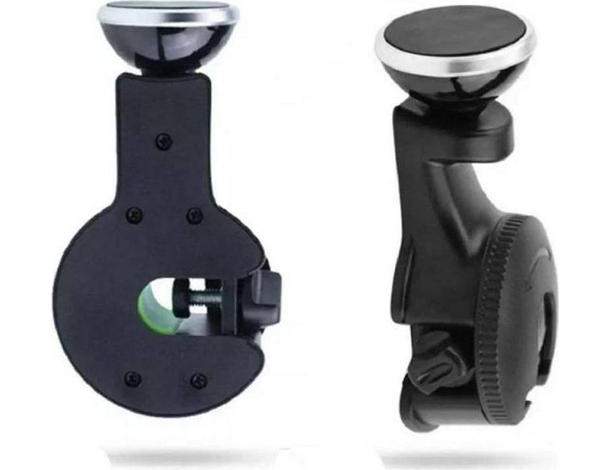Supporto magnetico Auto smartphone poggiatesta nero gancio cellulare 2