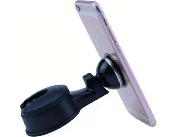 Supporto magnetico Auto smartphone poggiatesta nero gancio cellulare
